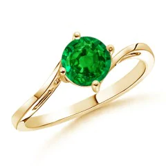 Anillo en oro 18k y Esmeralda Colombiana AN23
