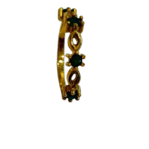 Anillo en Oro 18k con Esemralda AN015