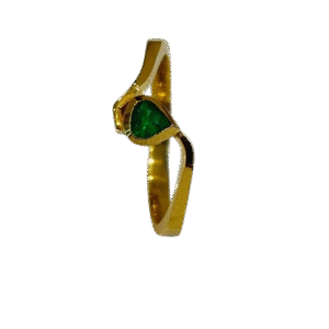 Anillo en Oro 18k con Esmeralda AN027