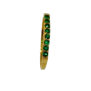 Anillo en Oro 18k con Esmeralda AN028