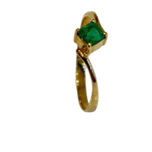 Anillo en Oro 18k con Esmeralda AN033