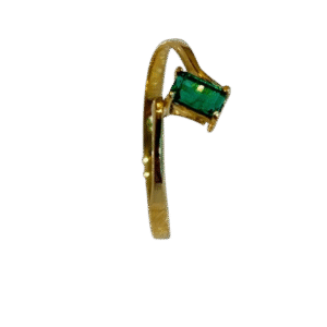 Anillo en Oro 18k con Esmeralda AN035