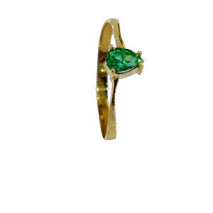 Anillo en Oro 18k con Esmeralda AN41