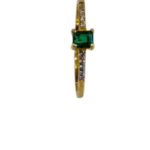 Anillo en Oro 18k con Esmeralda AN046